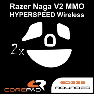 Hyperglides Hypergleits Hypergleids Corepad Skatez Razer Naga V2 HyperSpeed